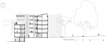 Barnato Hall at the University of the Witwatersrand in Johannesburg. Photographs courtesy of 26’10 South Architects