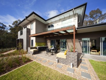 The CSR 8-star House uses 85% less heating and cooling energy that the average home built before 1990. Photograph CSR Limited, Australia