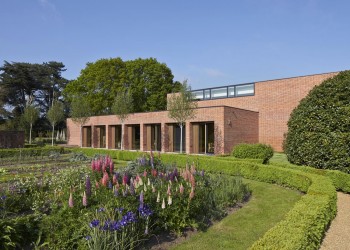 The red-brick Britten Pears Archive in Suffolk, England is a fine example of a green building which has won numerous architectural awards, including the Civic Trust Award for sustainable architecture.