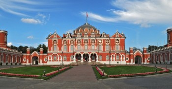 Petrovsky Road Palace in Moscow was built for Tzarina Catherine II, and was a home to her son Emperor Paul I.
