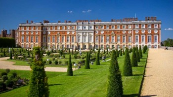 Hampton Court, England. The 500 year old palace of King Henry VIII