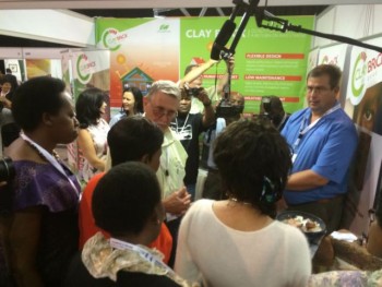 CBA SA creates a stir at the Human Settlements Indaba 2014