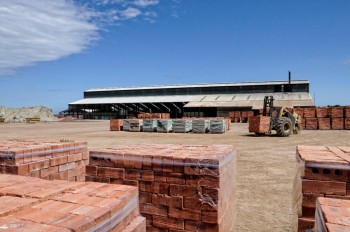 The energy-efficient kiln at Worcester Brick